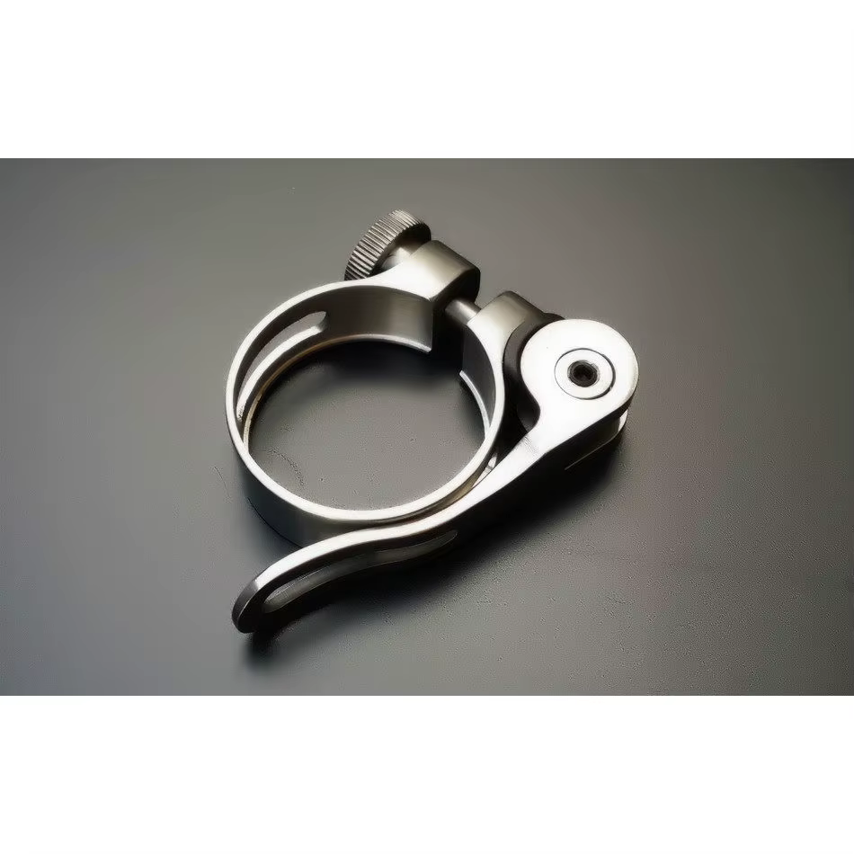 Tija sillín titanio liberación rápida para bicicleta 31,8/34,9mm - imagen 2