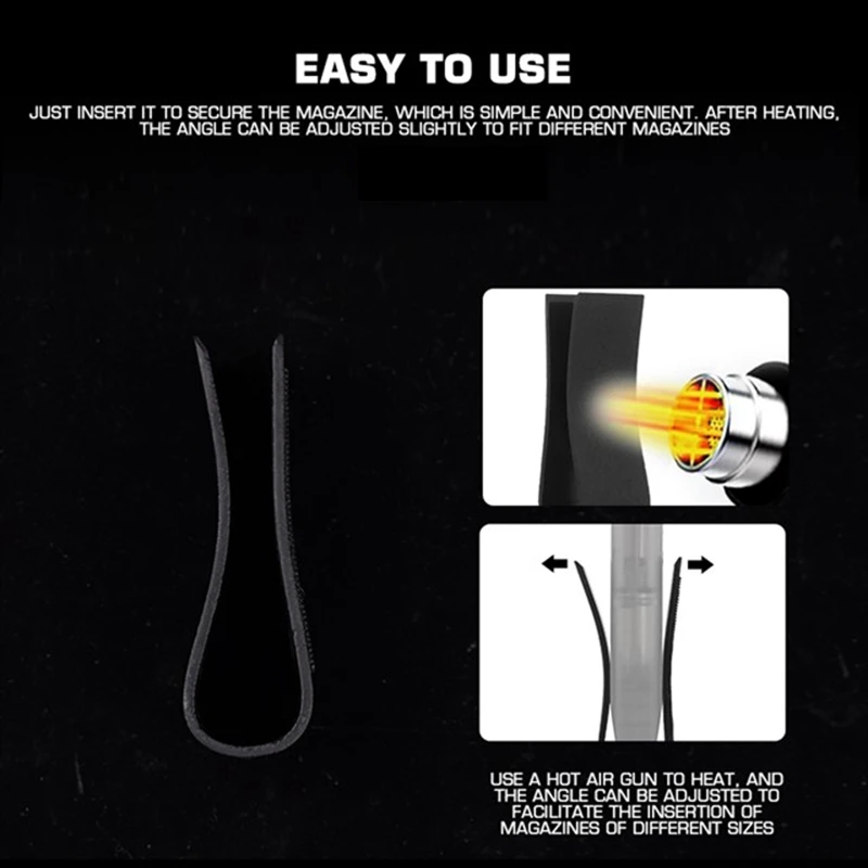 1 uds/2 uds/3 uds Kydex 9MM bolsa para revistas Mag insertar caza. 45 9mm accesorios para bolsa para revistas - imagen 4