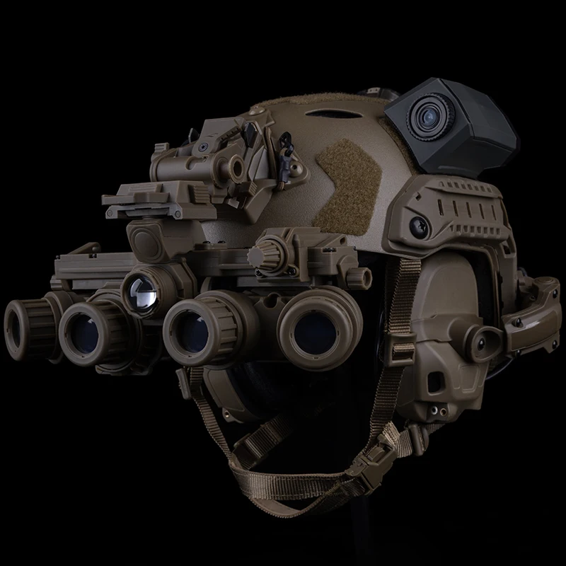 Binocular táctico GPNVG18, modelo de visión nocturna, versión de fusión térmica, soporte para casco Airsoft, accesorios de decoración - imagen 5