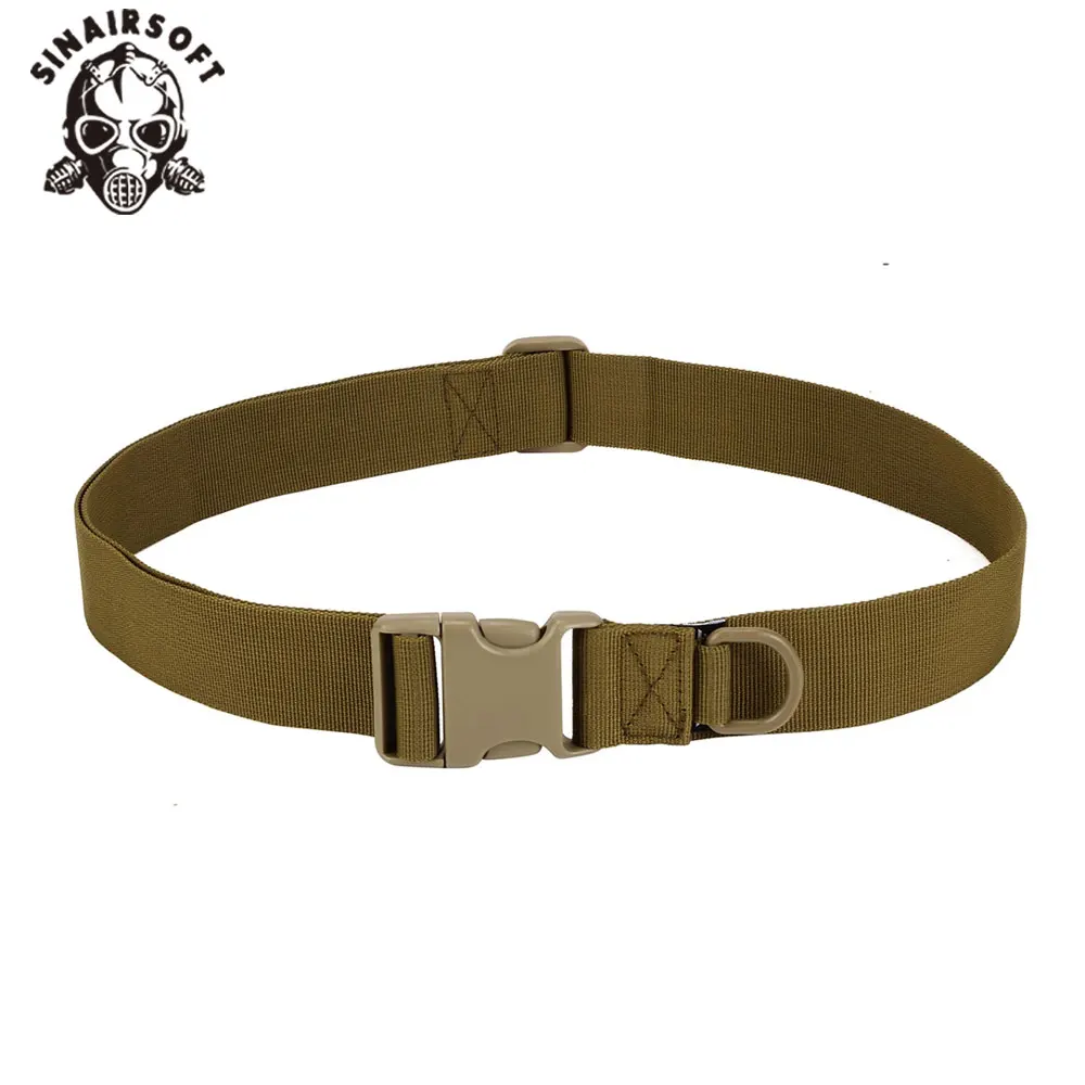 Cinturón de utilidad táctica ajustable para hombre, hebilla de bolsa táctica, pretina de rescate militar, útil, serie de cinturones deportivos en múltiples bolsillos