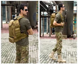 Mochila táctica 40L urbana con sistema MOLLE
