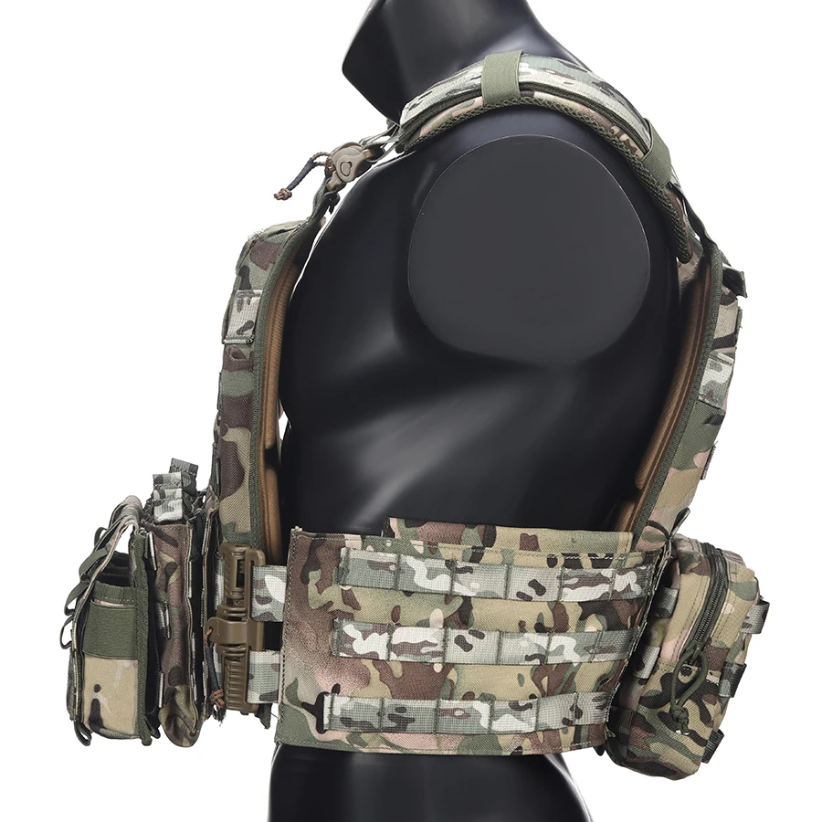 Equipo de caza multifuncional de liberación rápida, chaleco de exploración salvaje, chaleco duradero y transpirable - imagen 3