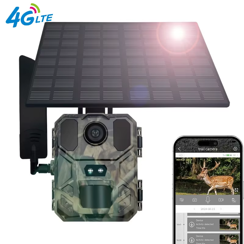 Cámara Solar 4K 4G Mini900Pro para caza al aire libre
