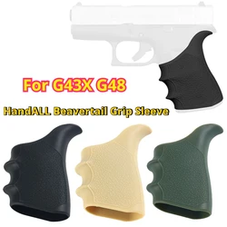 HANDALL funda agarre pistola goma suave táctica para Glock G43X G48