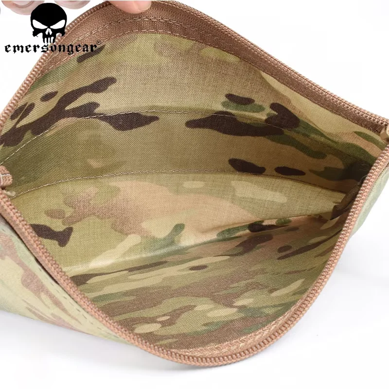 EMERSONGEAR bolsa de herramientas táctica bolsa multifuncional gamas de tiro de utilidad bolsa de combate de nailon bolsa negra multicamuflaje EM9329 - imagen 3