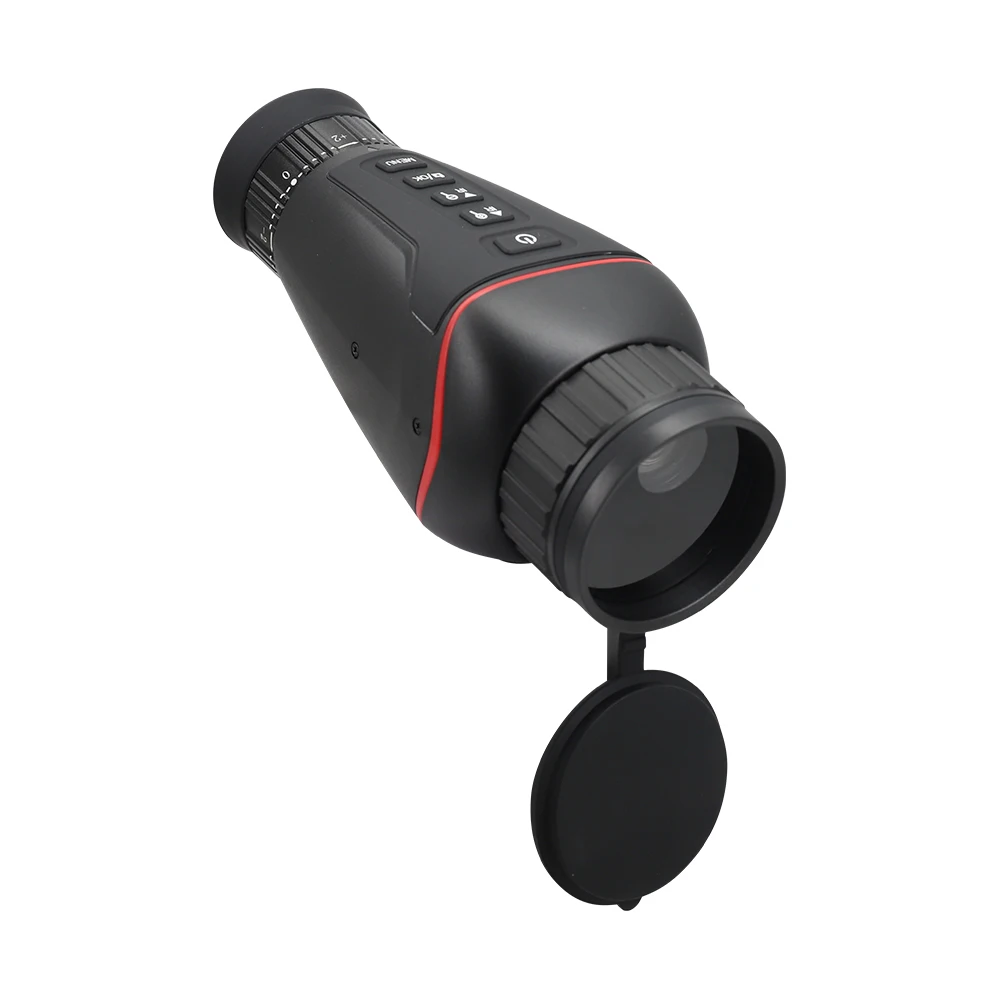 Monocular de visión nocturna 4K UHD y IR: batería de 2500 mAh para caza, observación de aves y aventuras al aire libre. Telescopio digital portátil