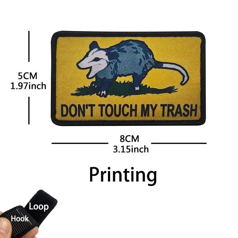 Migrate Journey, amanecer, parches de paisaje de puesta de sol, apliques de tela con emblema de refranes de animales divertidos, insignia de moral táctica para mochila - imagen 5