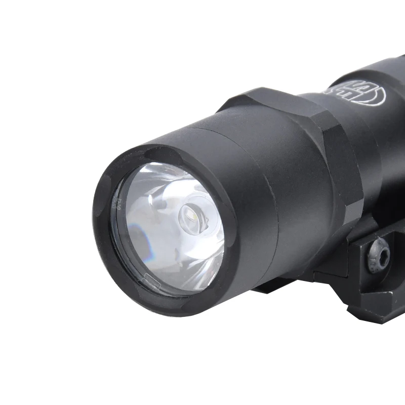 Linterna táctica M300, lámpara LED de Metal M300B, iluminación para Rifle de 600 lúmenes con tapa trasera, función Dual compatible con riel Picatinny de 20mm - imagen 5