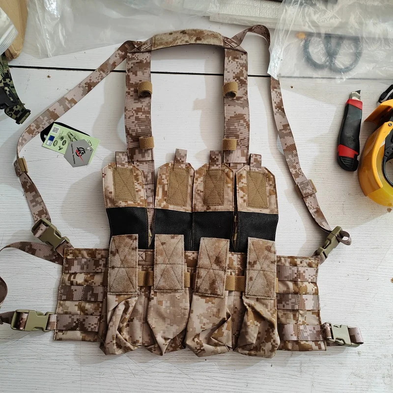 Entrenamiento al aire libre ligero 7.62/5.56/5.45 Pecho cuádruple para colgar - imagen 4