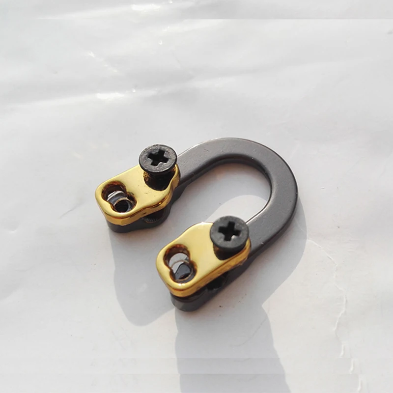 Arco de Metal compuesto para tiro con arco, cuerda de liberación de bucle en D, hebilla de anillo en U para caza al aire libre, accesorios de entrenamiento de tiro - imagen 3