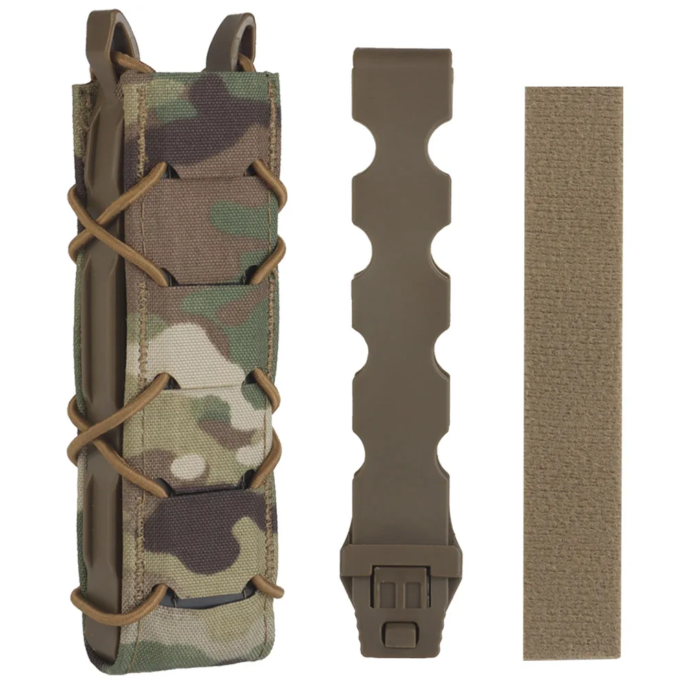 Airsoft MP5 MP7 bolsa para revistas MOLLE bolsa larga Mag submetralhadilla pistola Mag titular para chaleco de caza accesorios portadores de placa - imagen 2