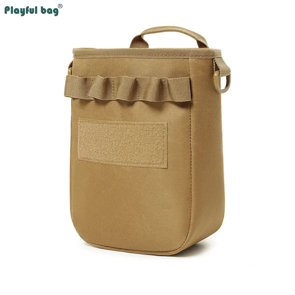 Bolsa de reciclaje grande táctica, bolsa de cintura con cordón, bolsa de accesorios médicos para exteriores de 4L, herramientas multifuncionales AVA301 - imagen 2