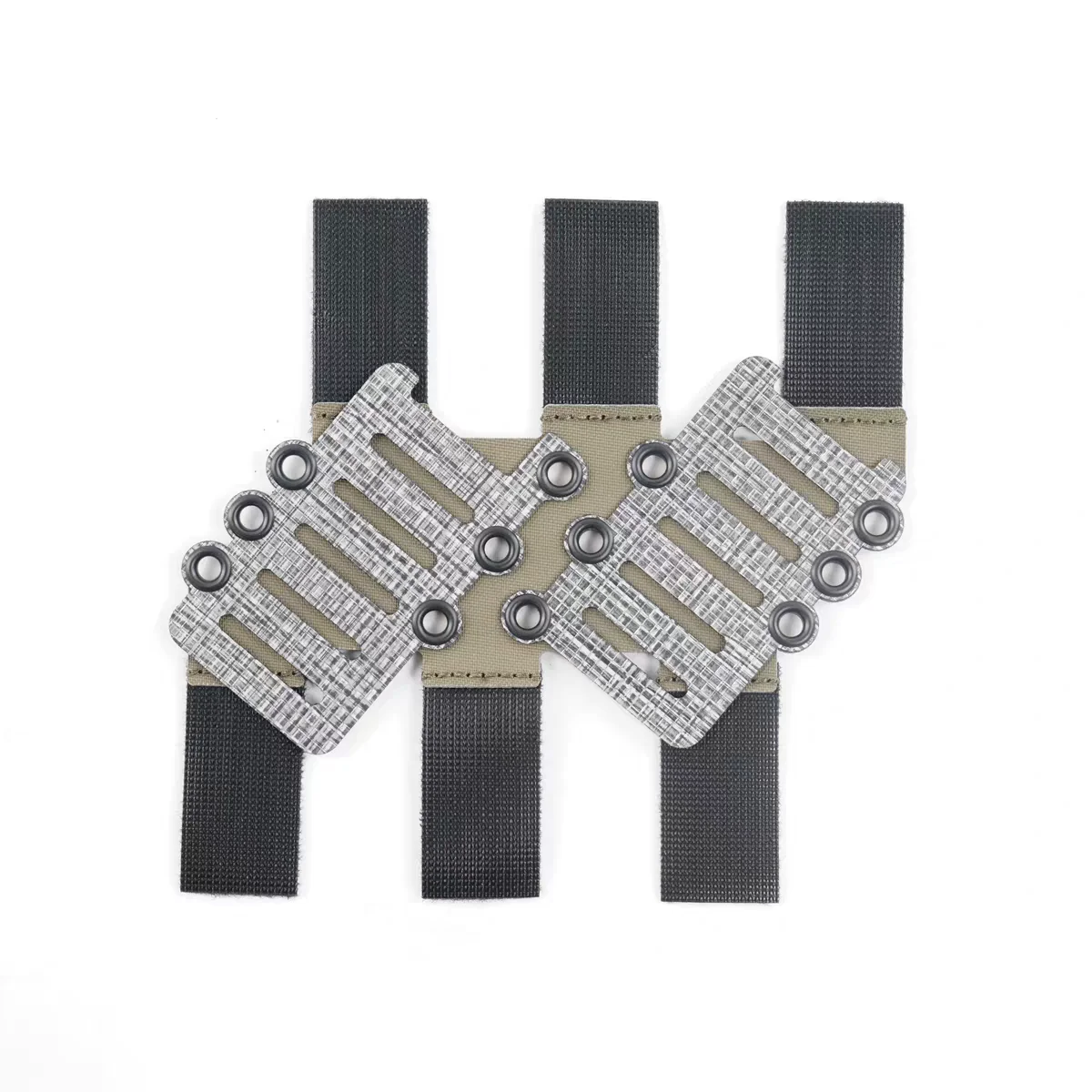 Placa adaptadora de cinturón Molle táctica de 40 grados, doble cargador, Panel convertidor, placa adaptadora de plataforma - imagen 5