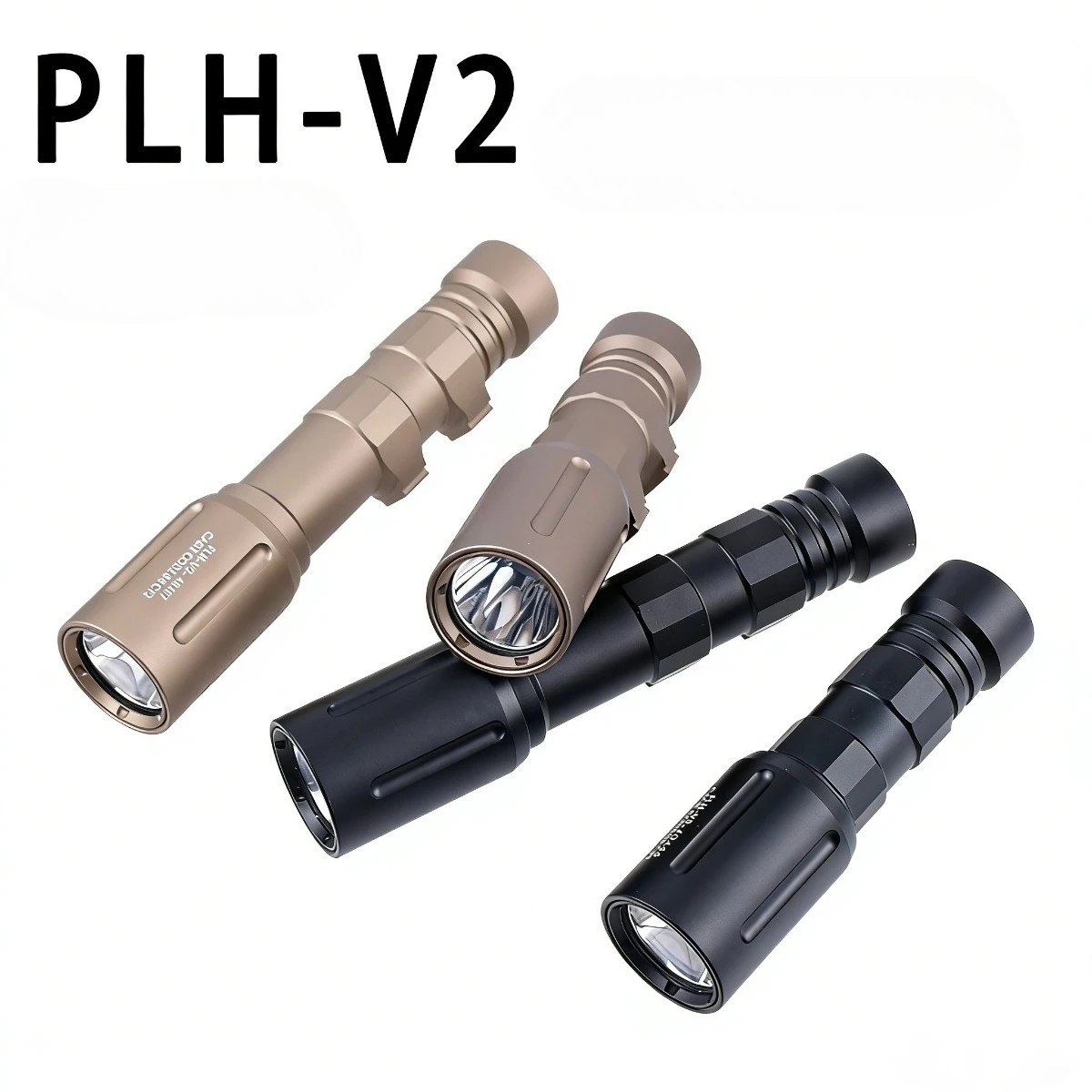 PLH-V2 Linterna táctica LED blanca luz de exploración para arma - imagen 2