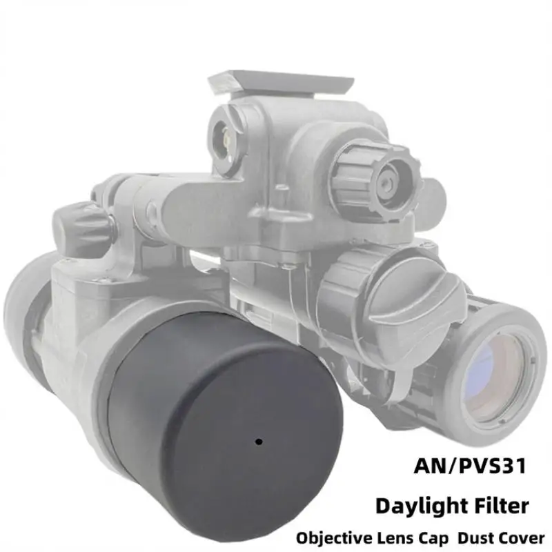 NVG-cubierta protectora de lente de objetivo, cubierta antipolvo de ocular suave y elástica para PVS14 MUM NVG /AN/PVS31 GPNVG18, gafas - imagen 5