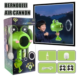 Cañón de aire Bernoulli para experimentos científicos infantiles