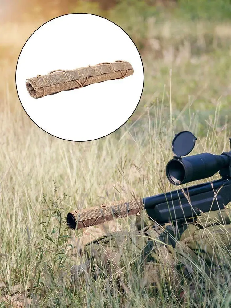 Protector de silenciador en tono camuflaje