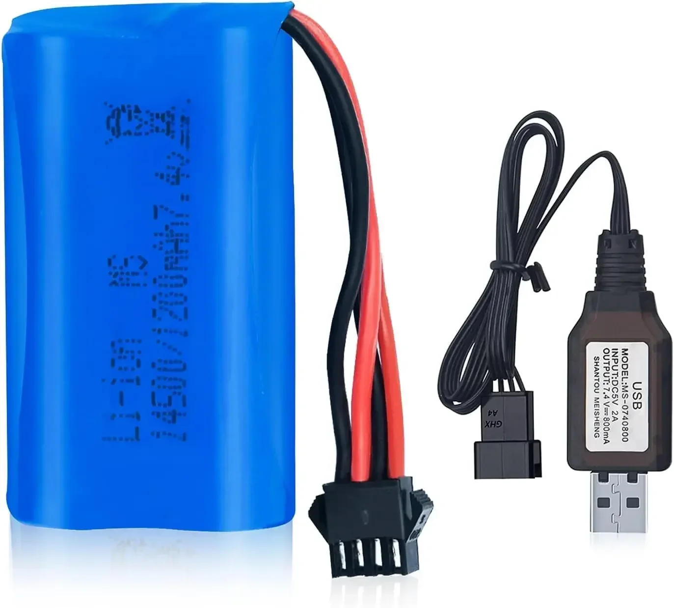 Batería recargable iones de litio para gel blaster con cargador - imagen 5