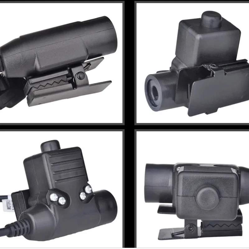 WADSN militar táctico U94 PTT para comunicación auriculares Earmor Fit Motorola Midland Baofeng Kenwood enchufe Walkie Talkie - imagen 5