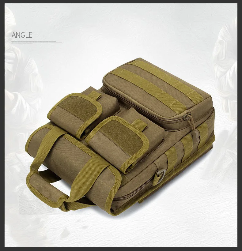 Bolsa de mensajero multifuncional, equipo militar de caza al aire libre, Camping, senderismo, bolso de hombro táctico, kit de bolso - imagen 5