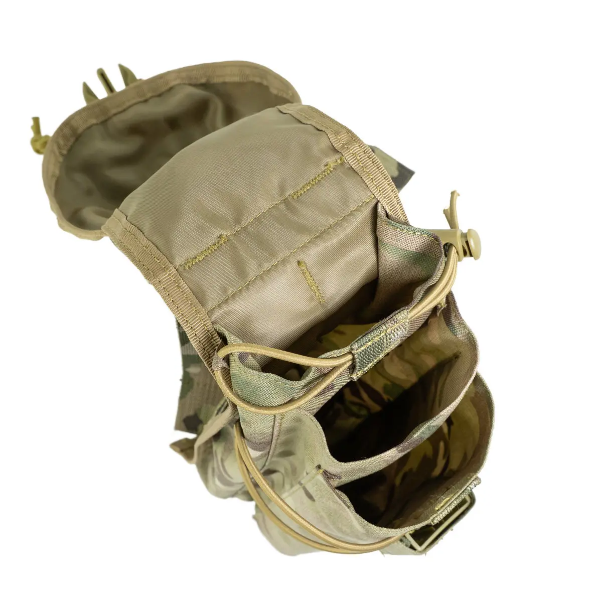 TCmaoyi chaleco táctico Molle bolsa para artículos diversos bolsa de almacenamiento bolsa de accesorios multiusos de tres capas TC0265 - imagen 5