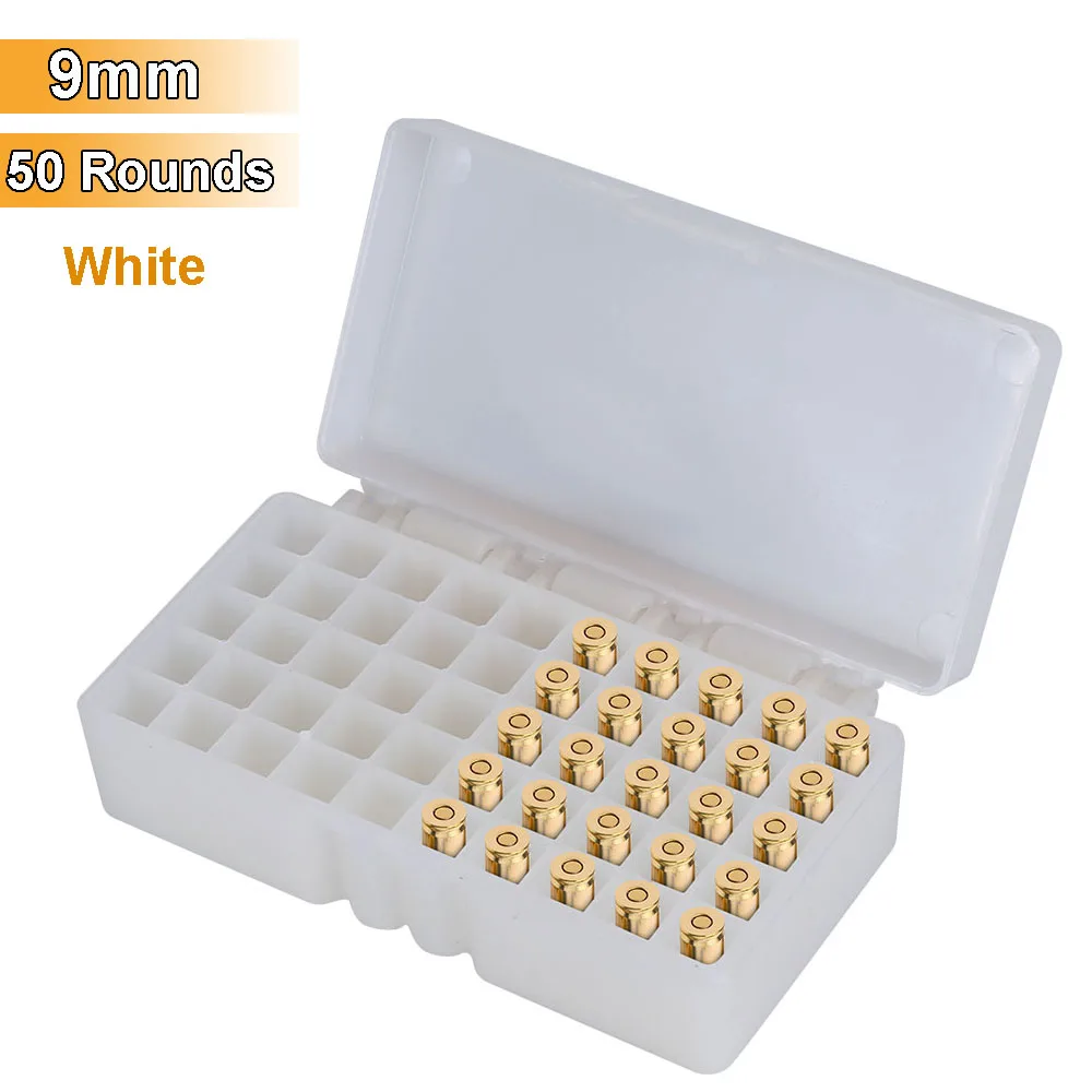 9mm White 50 Rounds