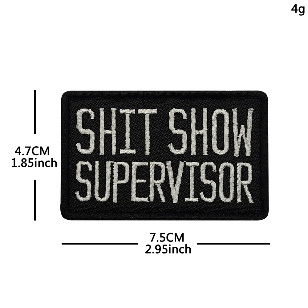 Interesantes parches tácticos con letras personalizadas, película, televisión, Dramas, brazaletes para fanáticos militares, insignias de moral, pegatinas para mochila - imagen 2