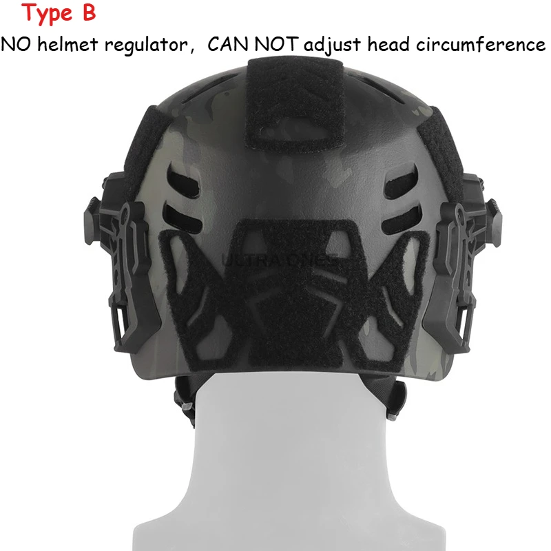 Airsoft Team Wendy 3,0 cascos correa ajustable entrenamiento táctico caza combate casco protector de cabeza para deportes al aire libre - imagen 5