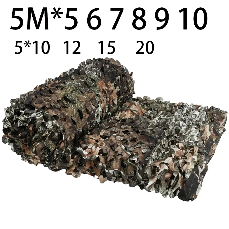 Red de camuflaje táctica multiuso para caza y jardín