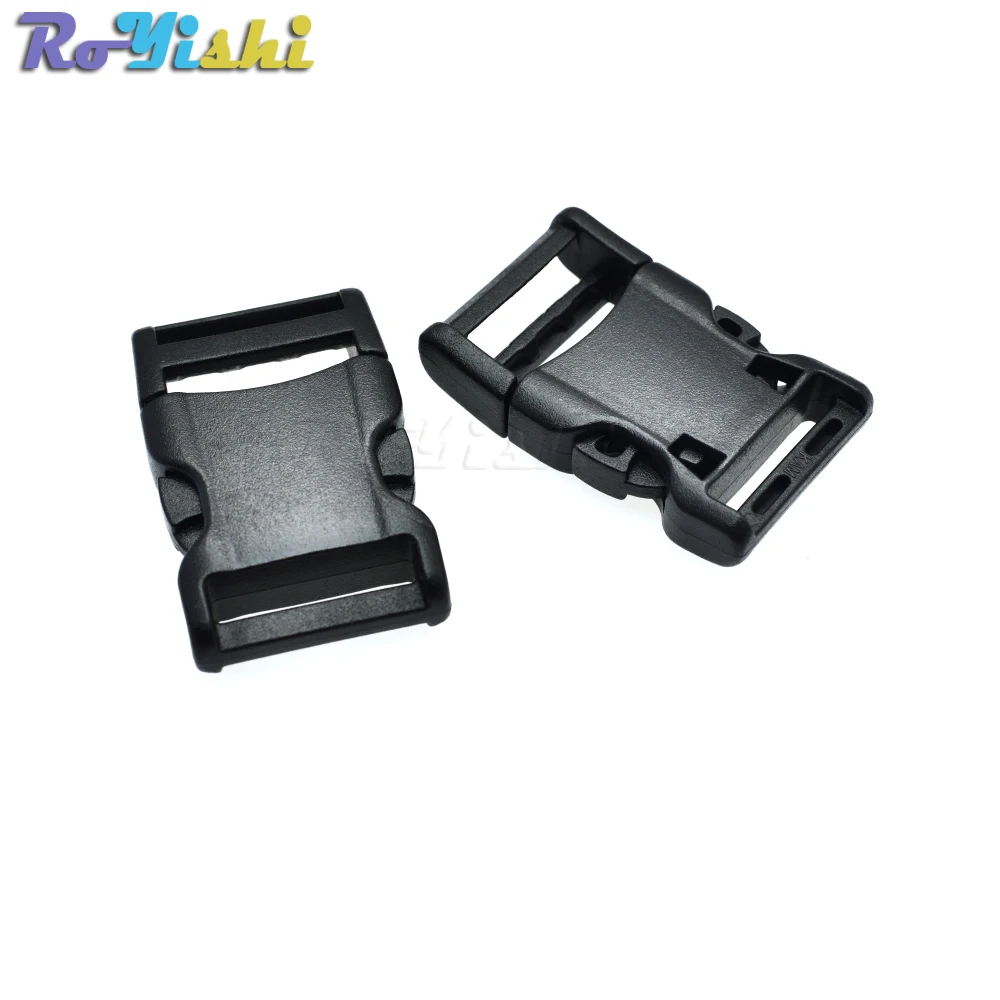 Hebilla arqueada de plástico de 3/4 "para correas de mochila táctica bolsas de viaje equipaje senderismo Camping bolsas correas 20mm - imagen 5