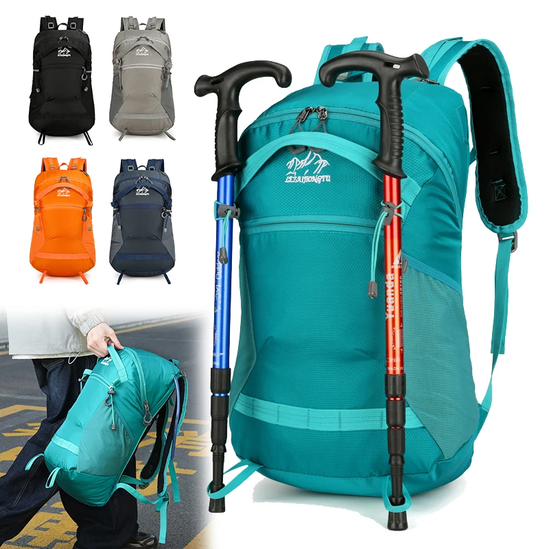 Mochila de Montañismo al aire libre, bolsas de viaje, senderismo, Camping, entrenamiento de gimnasia, bolsa deportiva, paquete resistente y duradero de gran capacidad - imagen 3