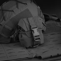 Bolsa de granada multiusos estilo camuflaje, bolsa Singel Molle Frag, chaleco táctico, bolsa de almacenamiento Molle, accesorios de caza al aire libre