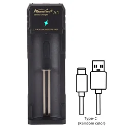Alonefire A1 Linterna táctica LED USB recargable