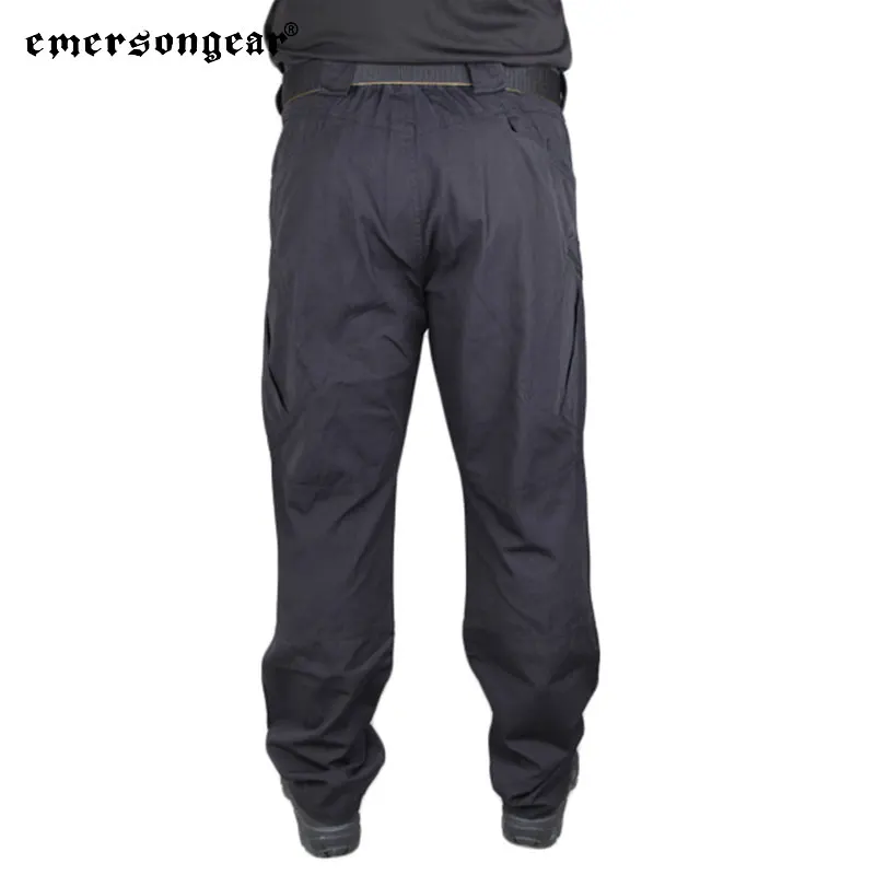 Emersongear Pantalones tácticos Hombres Pantalones cargo Deportes al aire libre Senderismo Caza Camping Ciclismo Viajes Pesca Negro - imagen 4