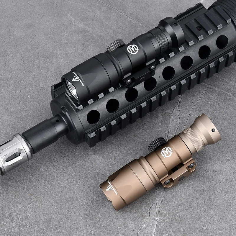 Airsoft Surefir M300 luz de exploración táctica WADSN AR15 arma de Rifle linterna LED foco de caza SF M300A lámpara de pistola - imagen 5