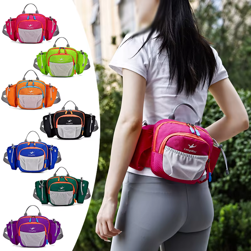 Bolsa portabotellas reflectante multifuncional para correr y ciclismo - imagen 2