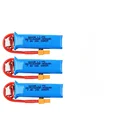 3Pcs batteries