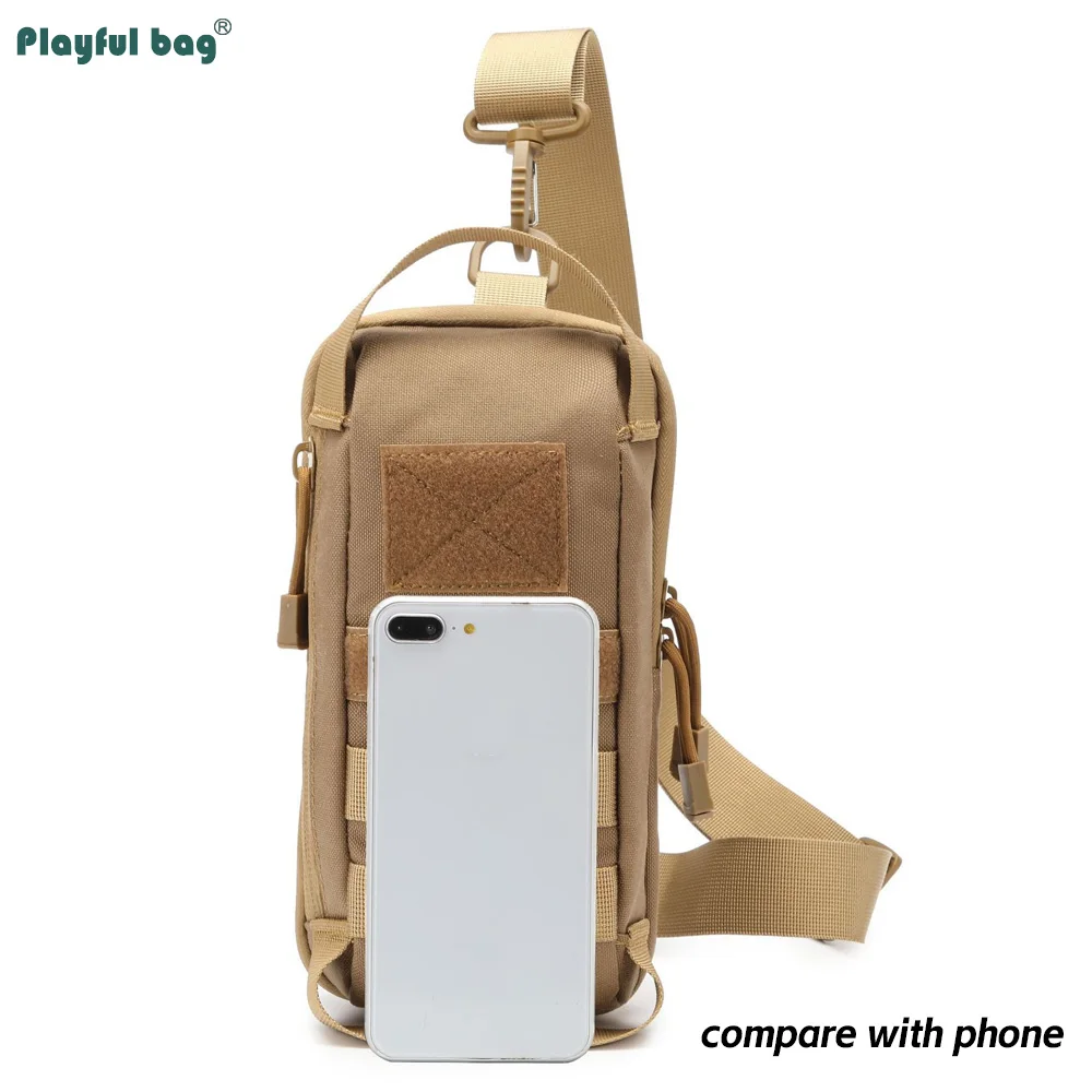 Bolsa táctica de pecho EDC – Hombre exterior resistente - imagen 5