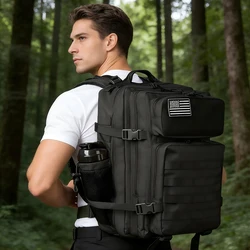 Mochila táctica MOLLE gran capacidad para campismo y senderismo