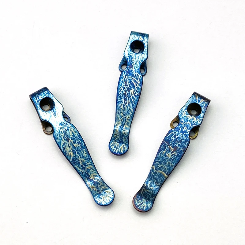 Clip de transporte profundo portátil para Spider SM C229, anodización, aleación de titanio, cuchillo de bolsillo, herramienta de equipo de bolsillo C229 EDC, 1 unidad - imagen 3