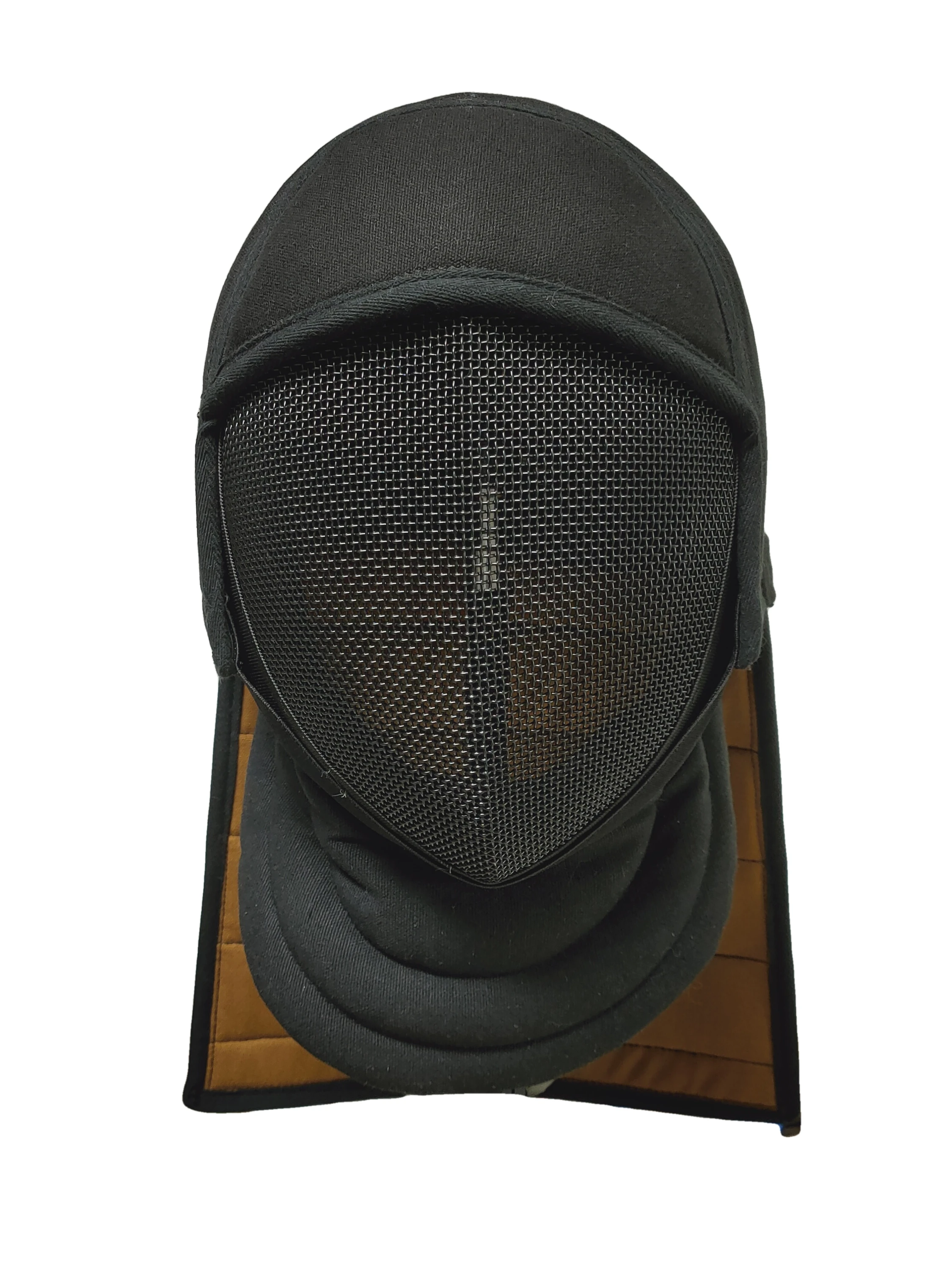 Casco de espada pesada con máscara, almohadilla cerebral, equipo de protección de combate cerrado de combate negro - imagen 2