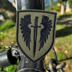 Parche de moral bordado chevron espada – Táctico mochila militar