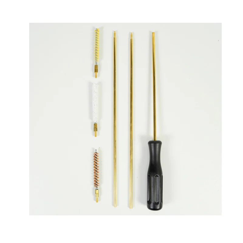 Kits de limpieza de armas,.22cal/.177cal, cepillos para fregonas, herramientas para cepillos de barril, varillas tácticas de latón, botella de aceite, para limpieza de caza Airsoft - imagen 4