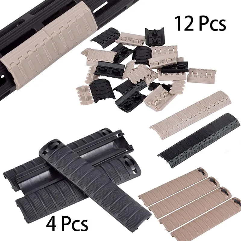 12 uds/30 Uds nueva pieza de barandilla de protección de madera Keymod Mlok paquete de piezas de madera 20mm carril Picatinny animación periférica derivada