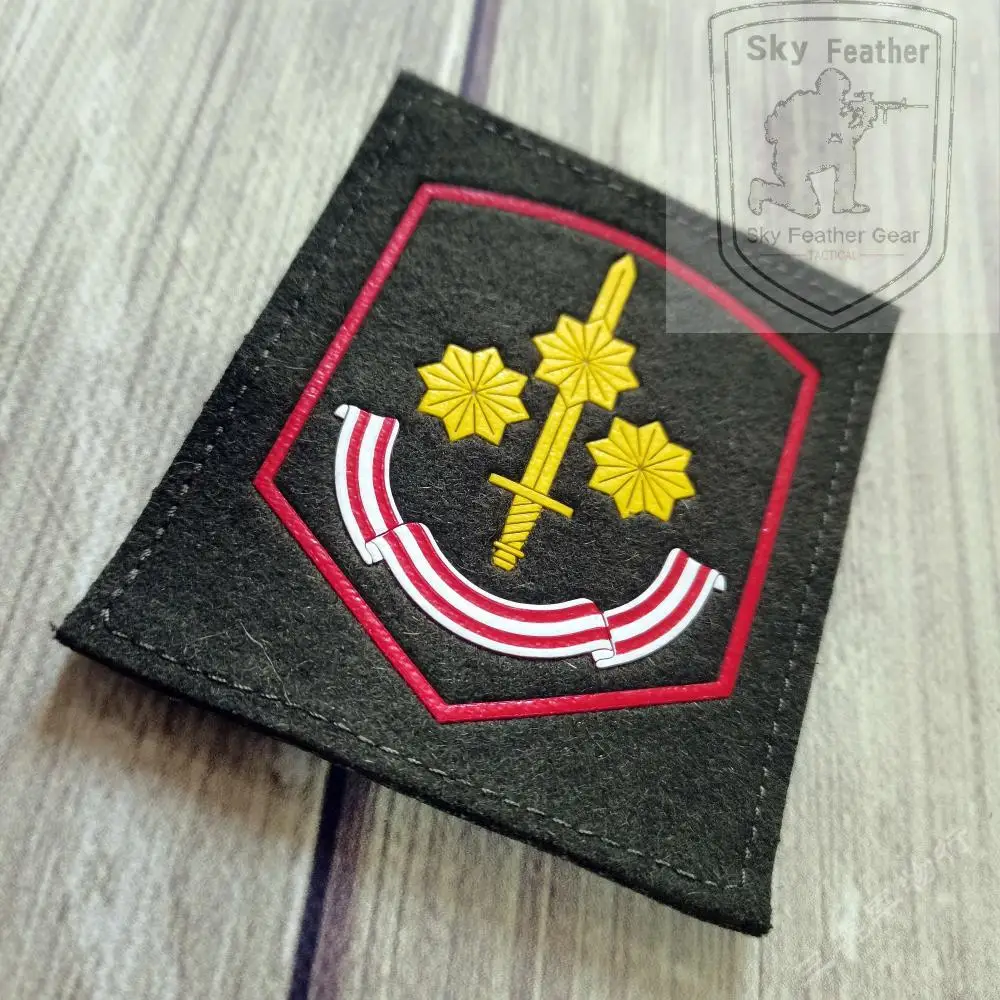 Banda de brazo de gancho y bucle, servicio militar ruso Original, 35th - imagen 3