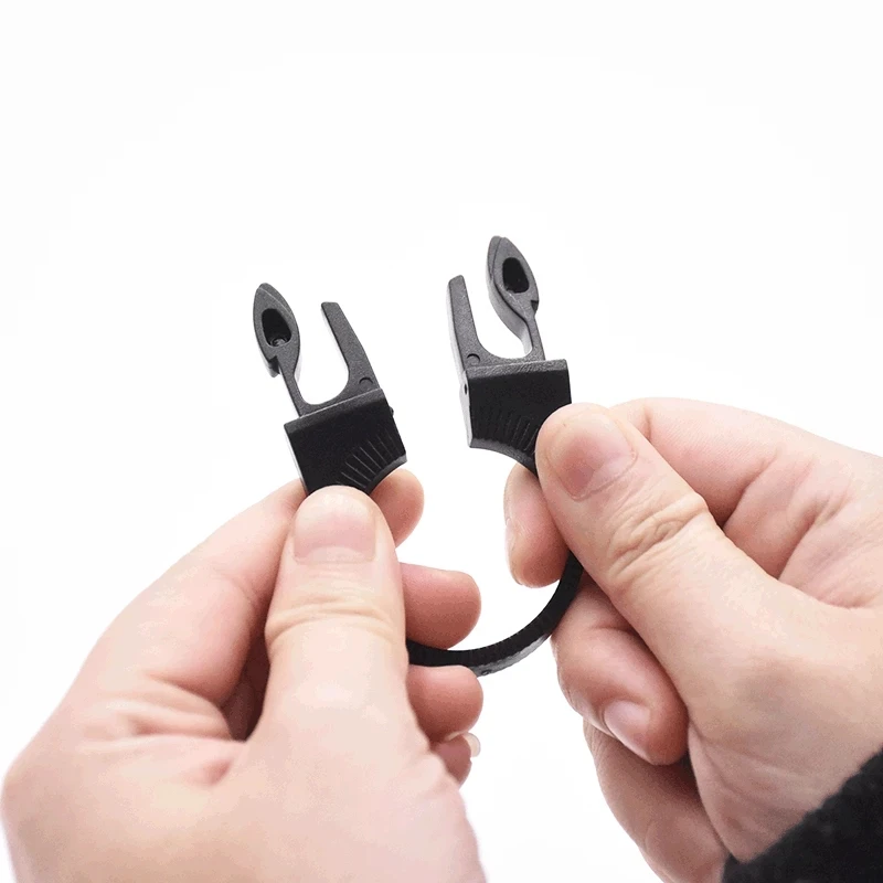 Molle-mosquetones con hebilla para mochila, soporte para colgar botellas de agua, para acampar al aire libre, senderismo y escalada - imagen 5