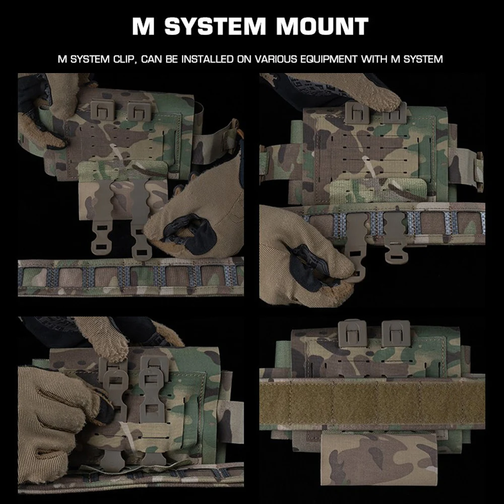 Bolsa médica táctica V2, pequeña bolsa de liberación rápida para caza al aire libre, deportes de acampada, bolsa para traumatismos, sistema MOLLE, cinturón de combate portátil - imagen 5