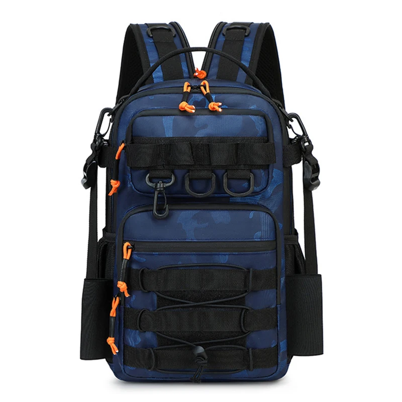 Mochila de escalada con señuelo, gran capacidad, senderismo, montañismo, bolsa de pecho, mochila de viaje multifuncional para deportes al aire libre - imagen 2
