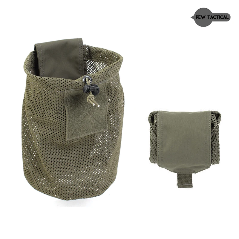 PEW TACTICAL OTB Bolsa de reciclaje plegable Bolsa de despejo MOLLE Drop Pouch Mini Airsoft Gear - imagen 2