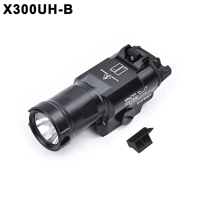 WADSN Metal tactico X300U X300 Ultra XH35 pistola X300UH-B luz cazatalentos linterna estroboscópica accesorios para Rail de 20mm - imagen 4
